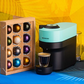 Капсульная кофемашина Nespresso Vertuo Pop Aqua Mint XN920410