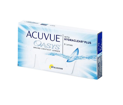 Контактные линзы Johnson-Johnson ACUVUE OASYS with HYDRACLEAR Plus -3,0 (упаковка 6 шт)