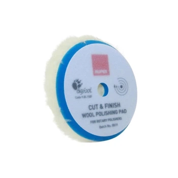 Твердый полировальный круг Rupes Cut & Finish из мериносовой шерсти Ø150 мм