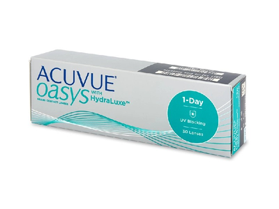 Контактные линзы Johnson &Johnson Acuvue Oasys 1-Day with Hydraluxe -1,75 (упаковка 30 шт)
