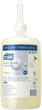 Мыло-очиститель TORK S1 для рук от технических загрязнений 1 л, сменный блок