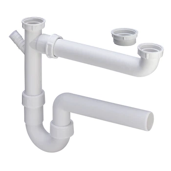 Сифон для мойки двойной VIEGA 1 1/2"х50мм 329174
