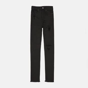 Джинсы Slim Fit женские H&M 0506321 32 Черные (SZ2000215056098)