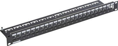 Патч-панель Corning під 24 модуля Keystone 19 дюймів 1U (UU001622883)