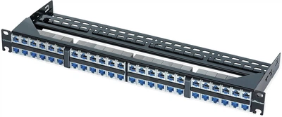 Патч-панель Corning на 48 портов с модулями S500 FutureCom CAT 6A 1U (CAXASV-04808-C002)