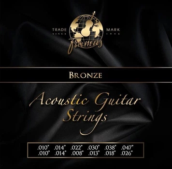 Струны для 12-струнной акустической гитары FRAMUS 48240 BRONZE LIGHT 12STRING (10-47)