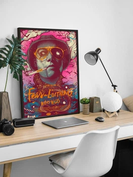 Постер фильма Fear and Loathing in Las Vegas / Страх и ненависть в Лас-Вегасе / Хантер Томпсон (HST1)