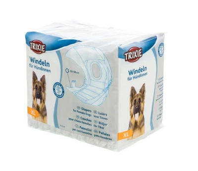 Підгузки для собак (дівчаток) Trixie 40-58 см XL 12 шт