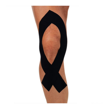 Кинезиологический тейп OPROtec Kinesiology Tape 5 см*5 м (TEC57542) Black