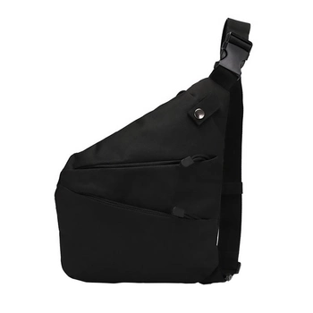 Рюкзак тактический на одно плечо AOKALI Outdoor A38 5L Black