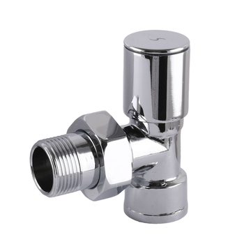 Кран вентильний кутовий з американкою Solomon 1/2″ chrom 1845 000002161