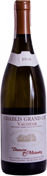 Вино Domaine des Malandes Chablis Grand CRU Vaudesir біле сухе 0.75 л 13% (3451497750966)
