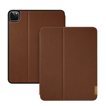 Чохол-книжка LAUT Prestige Folio for iPad Pro 12.9 (2021/2020/2018) з Pencil Slot, Brown (L_IPP21L_PR_BR)