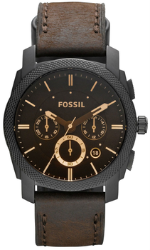 Мужские наручные часы Fossil FS4656 Темно коричневый