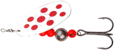 Блесна Savage Gear Caviar Spinner #3 9.5g 04-Fluo Orange & Silver
