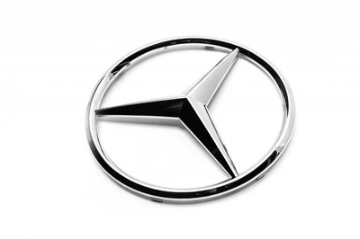 Передняя эмблема (18,4 см) для Mercedes C-class W205 2014-2021 гг
