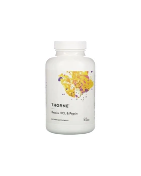 Бетаїн HCL та Пепсин Thorne Research 225 кап 20201948