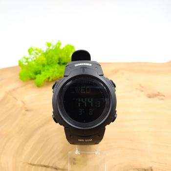 Мужские спортивные часы с компасом Skmei 1231BK
