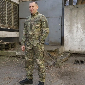 Тактичні штани камуфляжні для військових мультиків розмір 62 (BEZ-2307)