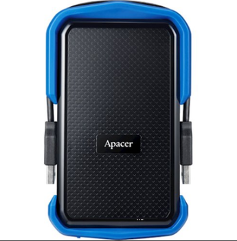 Наружный Жесткий диск Apacer USB 3.1 Gen1 AC631 1TB 2,5" Black-Blue (AP1TBAC631U-1)