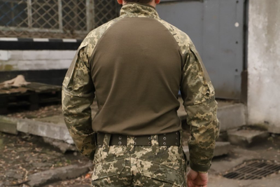 Тактична сорочка. Чоловіча бойова сорочка, убакс (UBACS) з довгим рукавом розмір 58 (BEZ-2210)
