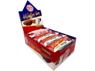 Упаковка вафлів Waffer bar Power Pro 20 штук Смак Шоколад