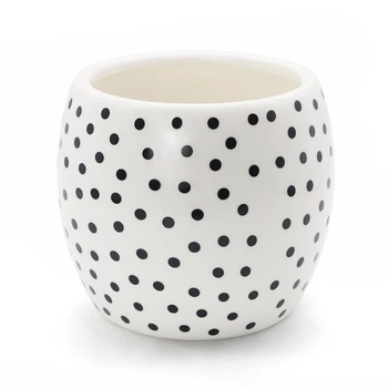 Горщик-кашпо для рослин MBM HOME DH-FLOWERS-27 WHITE білий