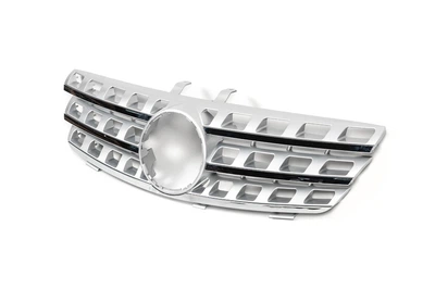 Передня решітка (OEM) 2005-2008, Сіра для Mercedes ML W164 ml164-resh-silv