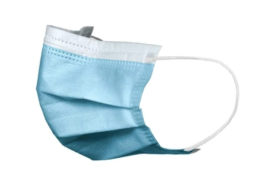 Медичні одноразові маски SanGig, 50 шт/уп, блакитні