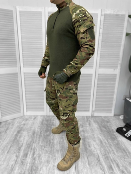 Тактический теплый военный костюм Naval ( Убакс + Штаны ), Камуфляж: Мультикам, Размер: L