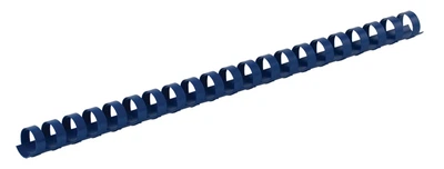Пружина пластиковая Buromax А4 14 мм 100 штук синий (BM.0504-02)
