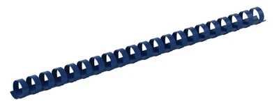 Пружина пластиковая Buromax А4 22 мм 50 штук синий (BM.0507-02)