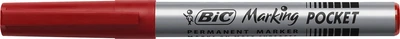 Маркер перманентный Bic Fine 1.1 мм красный (bc8209002)