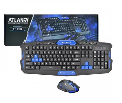 Беспроводная игровая клавиатура с мышкой Atlanfa AT-8100