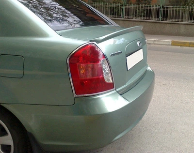 Спойлер Meliset для Hyundai Accent (2006-2010), под покраску, стильный спойлер для Accent, аксессуары Hyundai