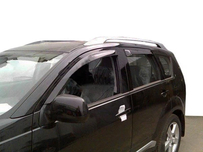 Ветровики HIC для Mitsubishi Outlander 2006-2012 (комплект из 4 штук)