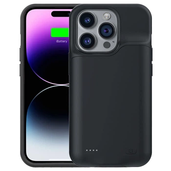 Чехол-зарядка iBattery для iPhone 14 Pro Max Slan 6000 mAh black