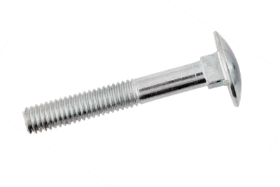 Болт М6х60 DIN603 4,8 ч/р мебельный цинк М Steelfix 15 шт (000602)