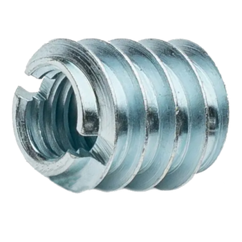 Гайка М4х10 резьбовая врезная цинк с п/г PL5,5 D8 Steelfix 15 шт (049121)
