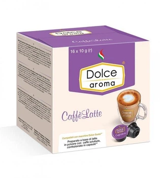 Кава в капсулах Dolce Gusto Dolce Aroma Caffe Latte 16 шт