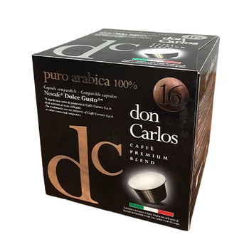 Кофе в капсулах Dolce Gusto Don Carlos Puro Arabika 16 шт