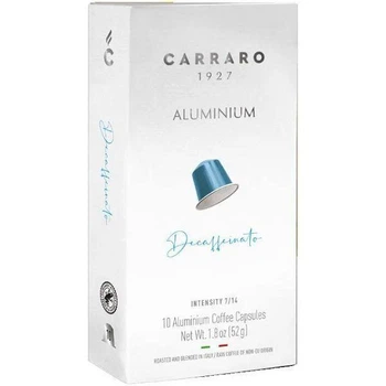 Кофе в капсулах Nespresso Carraro Decaffeinato 10 шт Без кофеина Алюминий