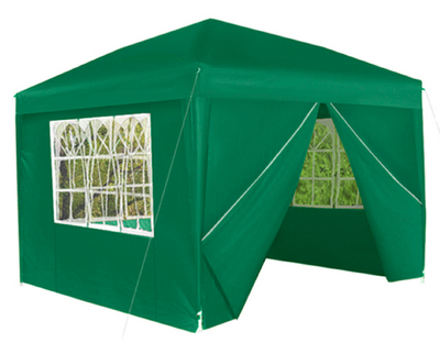 Шатер палатка садовый павильон PHU ALFA с 4 стенками 3х3 метра