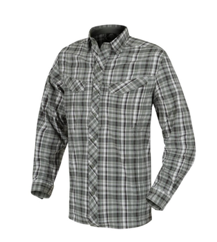 Рубашка Defender MK2 City Shirt Helikon-Tex Pine Plaid XS Тактическая мужская