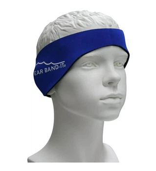 Лента для плавания водонепроницаемая Ear Band-It размер M, 40-55см, Голубой (926-02)