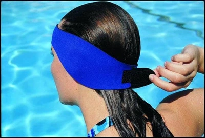 Лента для плавания водонепроницаемая Ear Band-It размер L, 55-60 см, Голубой (926-02bm)
