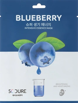 Маска для лица с экстрактом черники - Jkosmec 5C Blueberry 25ml (922898-14869)