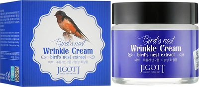 Антивозрастной крем с экстрактом ласточкиного гнезда - Jigott Bird`s Nest Wrinkle Cream 70ml (853943-1542)