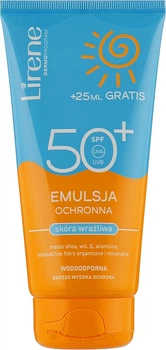 Водостойкий лосьон для загара - Lirene Sun Care SPF50 175ml (170655-20415)