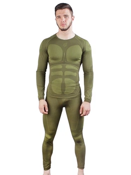 Термобелье мужское Eagle JA-09-3 Green (термо-белье, зимнее, тактическое) XXXL
